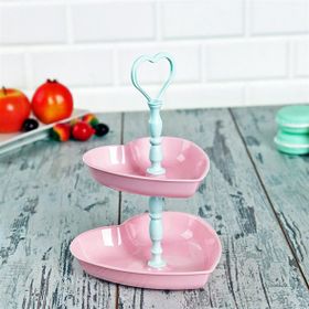 EW's Kitchenware 2 Katlı Kalpli Çerezlik