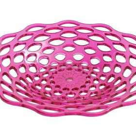 EW's Kitchenware Pembe Akrilik Yayvan Meyvelik