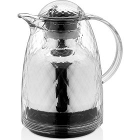 EW's Kitchenware Şeffaf Prizma Düz Kapaklı 1 lt Termos