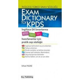 EXAM DICTIONARY FOR KIDS İNGİLİZCE - TÜRKÇE DIL SINAVLARINA HAZIRLNANLAR İÇİN PRATIK CEP SÖZLÜĞÜ - ERHAN YILDIZ