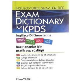 EXAM DICTIONARY FOR KIDS İNGİLİZCE - TÜRKÇE DIL SINAVLARINA HAZIRLNANLAR İÇİN PRATIK CEP SÖZLÜĞÜ - ERHAN YILDIZ