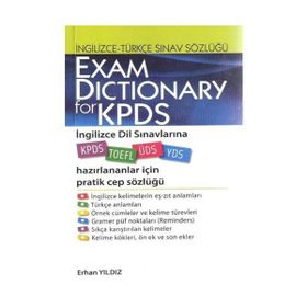 EXAM DICTIONARY FOR KIDS İNGİLİZCE - TÜRKÇE DIL SINAVLARINA HAZIRLNANLAR İÇİN PRATIK CEP SÖZLÜĞÜ - ERHAN YILDIZ