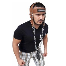 Excalibur Deri Baş Boyun Egzersiz Ağırlık Çalışma Fitness Kayışı