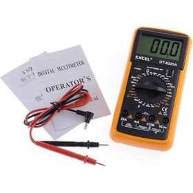 Excel DT-9205A Multimetre Volt Amper Direnç Dijital Ölçü Aleti