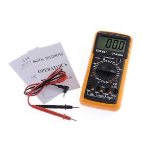 Excel DT-9205A Multimetre Volt Amper Direnç Dijital Ölçü Aleti