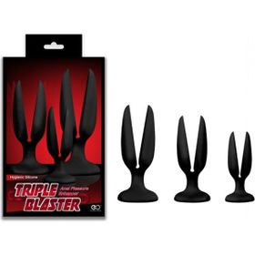 Excellent Power Triple Blaster Açılır 3'lü Anal Tıkaç Seti