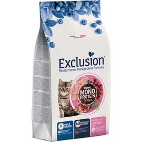 Exclusion 12 kg Mediterraneo Monoprotein Düşük Tahıllı Kitten Tavuklu ve Narlı Yavru Kedi Maması