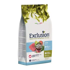 Exclusion 12 kg Monoprotein Ton Balıklı ve Narlı Düşük Tahıllı Büyük Irk Yavru Köpek Maması