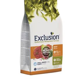 Exclusion 2 kg Monoprotein Tavuklu ve Narlı Düşük Tahıllı Küçük Irk Yavru Köpek Maması