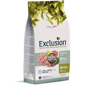 Exclusion Mediterraneo Monoprotein Düşük Tahıllı Tavuklu ve Narlı Küçük Irk Light 2 kg Köpek Maması