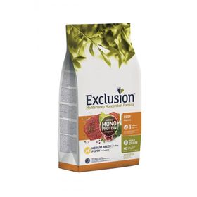 Exclusion Monoprotein Düşük Tahıllı Sığır Etli ve Narlı Orta Irk Yetişkin 12 kg Köpek Maması