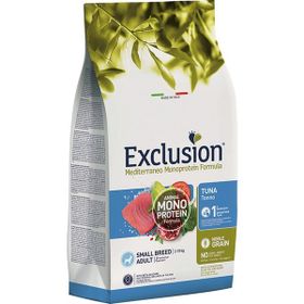 Exclusion Monoprotein Düşük Tahıllı Ton Balıklı ve Narlı Küçük Irk Yetişkin Köpek Maması 2 KG