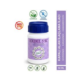 Exdel 5 Sc 50 ML Haşere Böcek İlacı