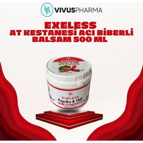 Exeless 500 ml Acı Biberli Balsam At Kestanesi Jeli