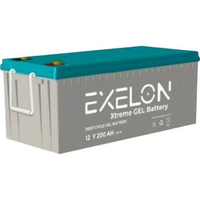 Exelon 12V 200A Derin Döngü Deep Cycle Jel Akü
