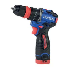 EXEN EN 162 DS 16 V 2x2 Ah Akülü Darbeli Şarjlı Matkap