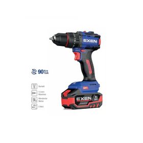 Exen En 294 DS 2x4 Ah Akülü Darbeli Matkap