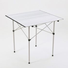 Exent 70x70 cm Alüminyum Katlanır Kamp Masası