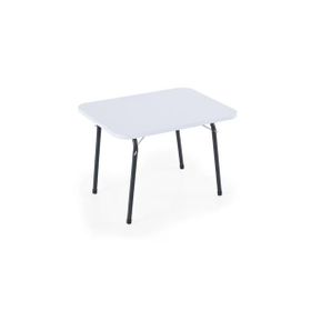 Exent Beyaz 45x60 cm Katlanır Kamp ve Bahçe Sehpası