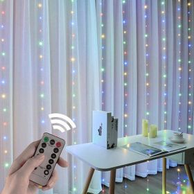 Exeo USB Led Kumandalı Dekoratif Su Geçirmez Beyaz Perde Peri