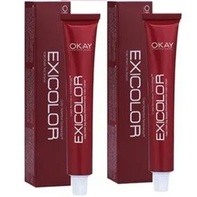 Exicolor 4.71 Yoğun Küllü Kahve 2x60 ml Saç Boyası