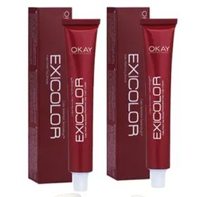 Exicolor 5.46 Açık Kahve Bakır Kızıl 2x60 ml Saç Boyası