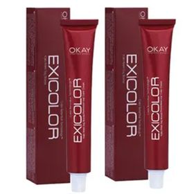 Exicolor 6.3 Fındık Kabuğu 2x60 ml Saç Boyası