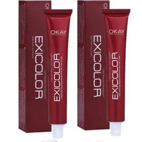 Exicolor 7.443 Kumral Yoğun Bakır Dore 2x60 ml Saç Boyası