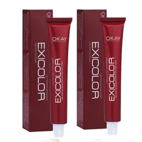 Exicolor 8.37 Açık Bal Kumral 2x60 ml Saç Boyası