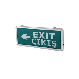 Exit Sol Acil Çıkış Levhası
