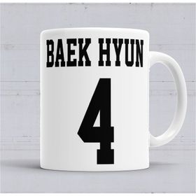 Exo Baekhyun Porselen Kupa Bardak