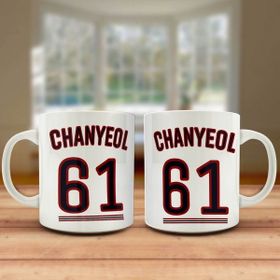 EXO - Chanyeol 61 Rakam Baskılı Kupa Bardak