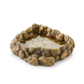 Exo Terra Corner Water Dish Doğal Görünümlü Large Sürüngen Su Kabı