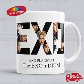 Exordium Exo Baskılı Porselen Kupa Bardak