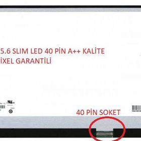 Exper Ultranote A5B-C11 15.6 Slim Led 40 Pin Uyumlu Lcd Ekran Panel
