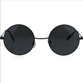 Extoll John Lennon Siyah Yuvarlak Kadın Güneş Gözlüğü
