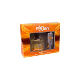 Extory 100 ml Ocra EDT ve 150 ml Deodorant Sprey Erkek Parfüm Seti