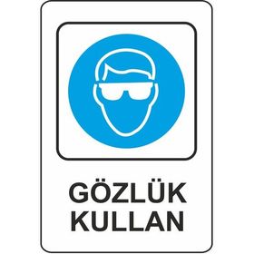 Extra Fix 16x24 cm Pvc Gözlük Kullan Levhası
