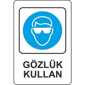 Extra Fix 16x24 cm Pvc Gözlük Kullan Levhası