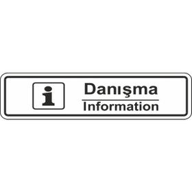 Extra Fix 7x24 cm Pvc Danışma Informatıon Levhası