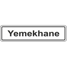 Extra Fix 7x24 cm Pvc Yemekhane Levhası