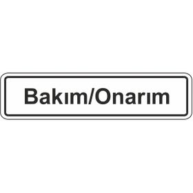 Extra Fix Pvc Bakım-Onarım Uyarı Levhası