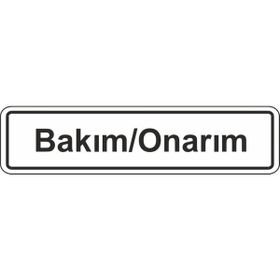 Extra Fix Pvc Bakım-Onarım Uyarı Levhası