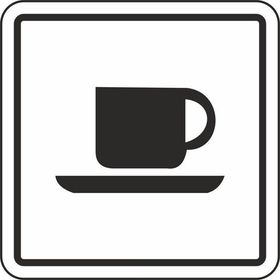 Extra Fix Pvc Cafe Uyarı Levhası