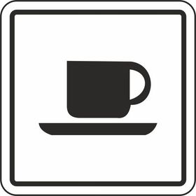 Extra Fix Pvc Cafe Uyarı Levhası
