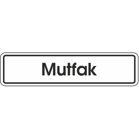 Extra Fix Pvc Mutfak Uyarı Levhası