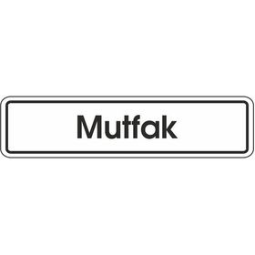 Extra Fix Pvc Mutfak Uyarı Levhası