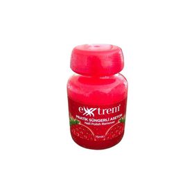 Extrem Çilek Kokulu 75 ml Pratik Süngerli Aseton
