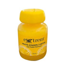 Extrem Limon Kokulu 75 ml Pratik Süngerli Aseton