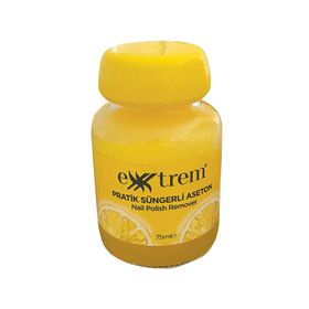 Extrem Limon Kokulu 75 ml Pratik Süngerli Aseton